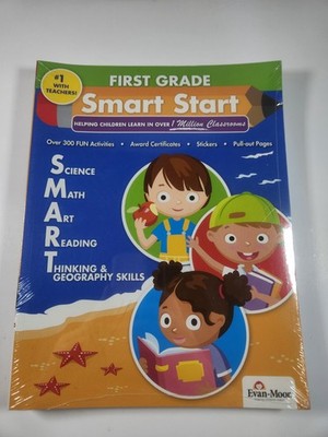 SMART START, FIRST GRADE 1 By Evan Moor  Kids Book- STEM #1 With Teachers