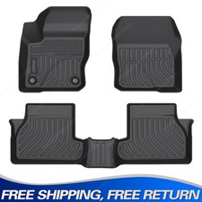 3d Tpe Front 2nd Row Floor Mats Liners All Weather For 2012-2018 Ford Focus