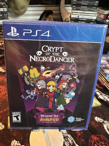 NEW Crypt of the NecroDancer PlayStation 4 PS4 2021 Video Game action music