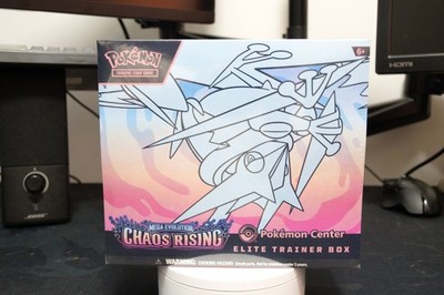 Pokemon Chaos Rising Pokemon Center ETB Elite Trainer Box Factory Sealed New