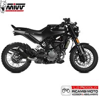 Endrohr Mivv X-M1 Schwarz Husqvarna Svartpilen 125 2021 2022 2023