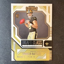 Panini Contenders Draft Class Spencer Rattler Rookie #10 Saints Football