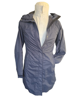 Bergans Venli Lady Coat Regenmantel Damen Mantel Jacke Gr. S  mit Kapuze, Leicht
