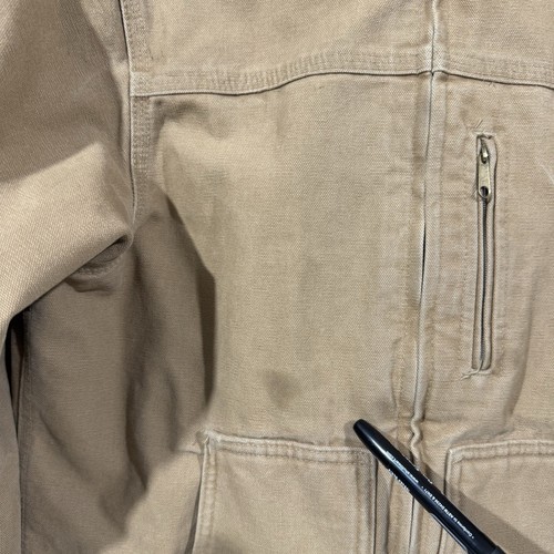 Carhartt Detroit Jacket Sherpa Lined Youth XL (14/16) YYC61 BRN Brown - Picture 10 of 16