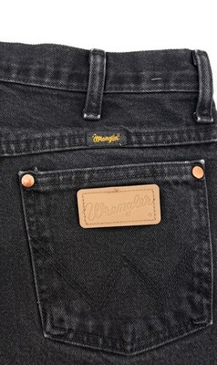 Wrangler Jeans Mens 30 Black Cowboy Cut Slim Straight Western