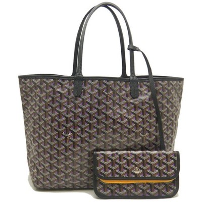 GOYARD Tote Bag Saint-Louis Clair Voile PM 2020 limited Purple Black /253454