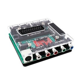 SCART RGBS to YCBCR YUV Video Converter Adapter for Dreamcast Mega Drive PS2 SFC