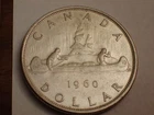 1960 CANADA DOLLAR ELIZABETH II Voyageur