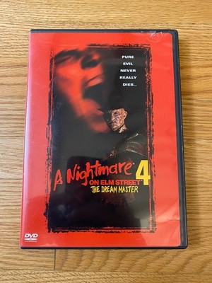 A Nightmare on Elm Street 4: The Dream Master by Robert Englund DVD Horror Scary
