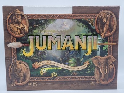 Spin Master Jumanji Travel Game Brettspiel 2-4 Spieler OVP beschädig franz.