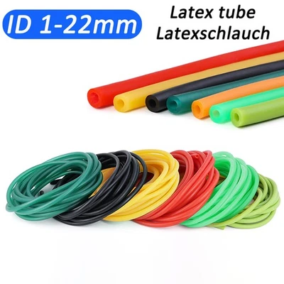 Tube en latex naturel fronde bande caoutchouc catapulte tube élastique 1 mm 2 mm - 22 mm - Photo 1/4