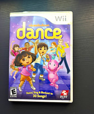 Nickelodeon Dance Nintendo Wii 2011 NTSC-U/C Music & Dance E Manual Multiplayer