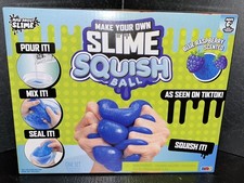 RMS SLIME KIT Make Your Own Slime Squish Ball Blue Raspberry Scented