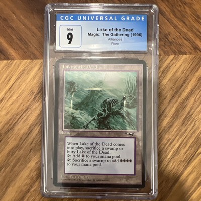 レイクオブザデット(アライアンス) MTG Alliances Lake of the Dead CGC 9 Magic the Gathering | eBay