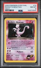 2000 POKEMON GYM CHALLENGE HOLO #14 ROCKET'S MEWTWO PSA 8 on eBay