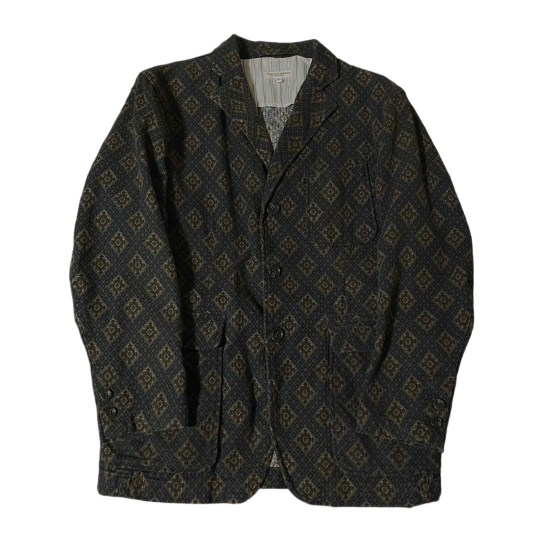 Engineered Garments Tailored Pattern Jacket Green… - image 1