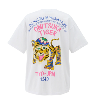 Onitsuka Tiger Oversized Graphic T-Shirt Unisex Lifestyle Tee