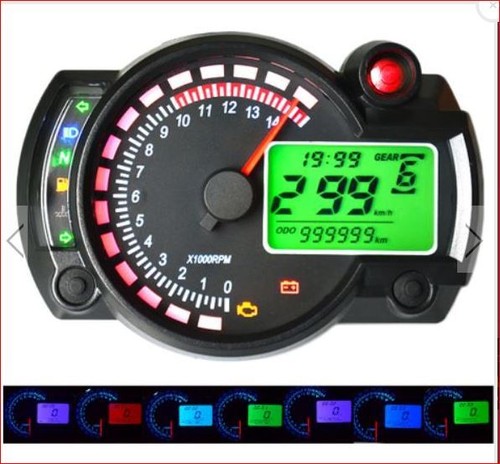 motorcycle,adjustable,digital,,odometer,KPH,&,MPH,SUZUKI,KAWASAKI,YAMAHA,