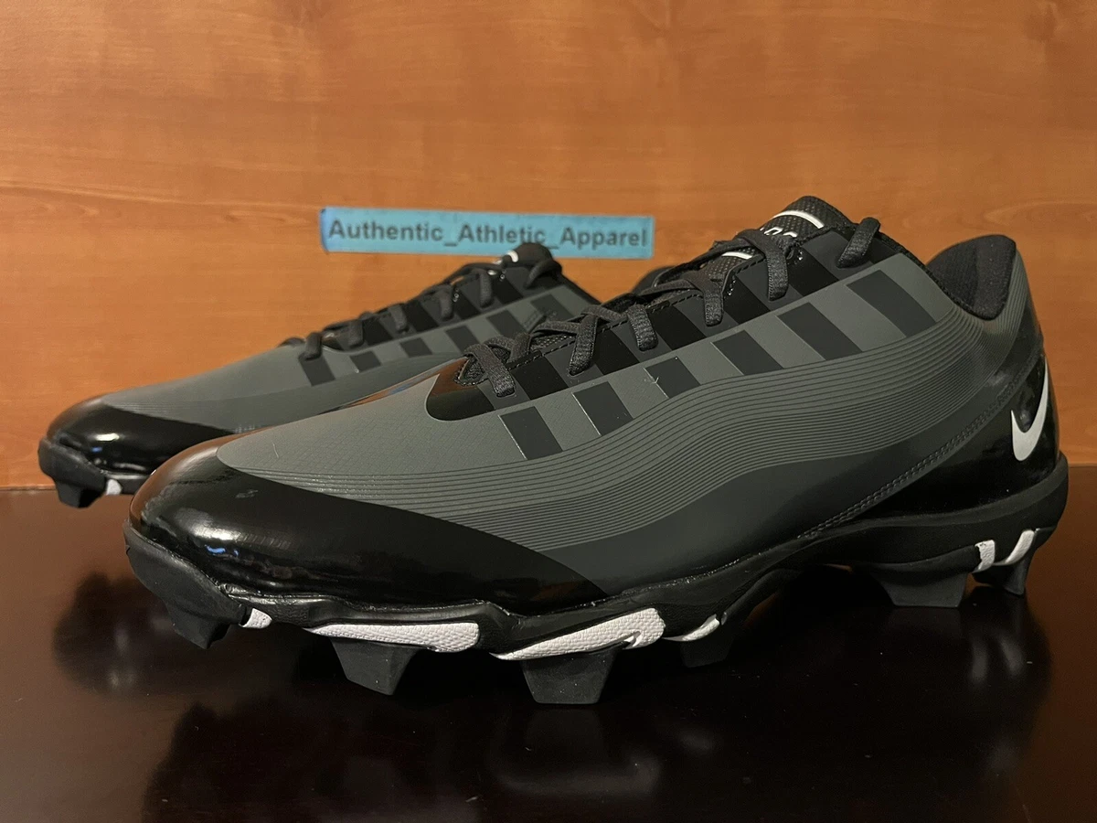 Nike Vapor Edge Fast Flex Shark Black Iron Grey Football Cleats Men\'s Size 10 Nike Vapor Edge Shark 2  main image 4