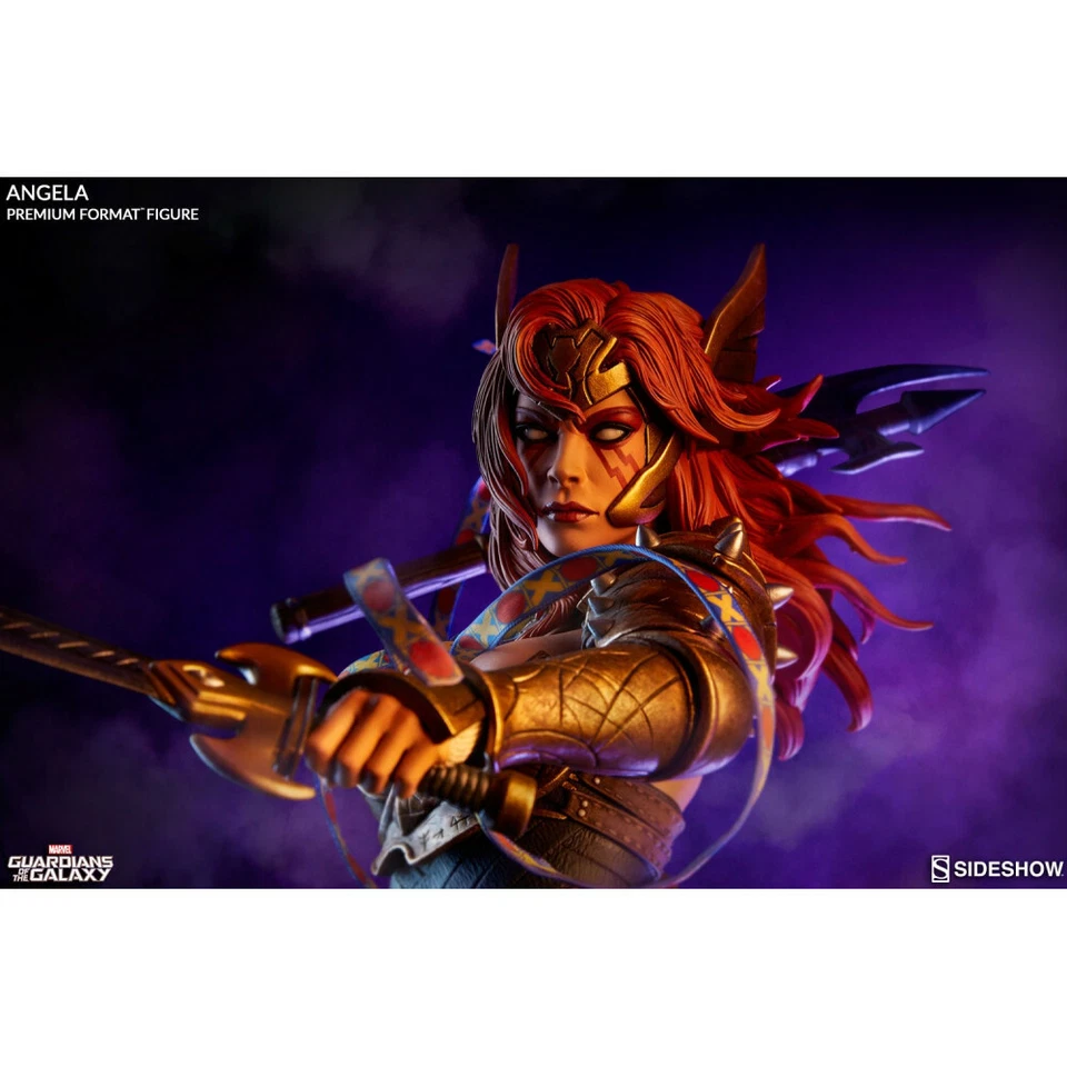 Sideshow Les Gardiens de la Galaxie statue Angela Premium Format - Photo 4/4