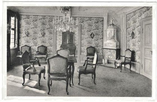 Ansichtskarte Frankfurt am Main - Goethehaus, Staatszimmer (F1)