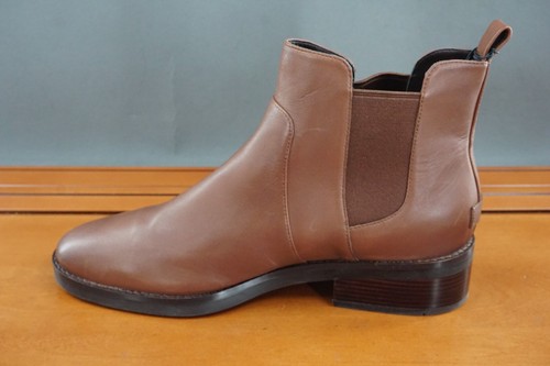 Cole Haan Reid Chelsea Shoe Women 10.5 Brown Leather Pull On Casual Ankle Bootie - Picture 6 of 11