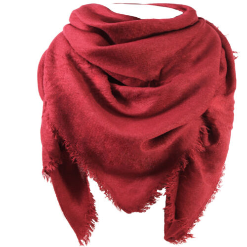 Gloop Damen Strickschal Kariert Karo Halstuch Casual XXL Deckenschal 140x140cm - Bild 4 von 28