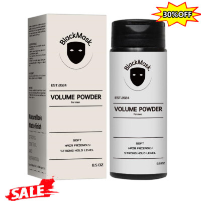 BlackMask Hair Styling Powder, Volume Powder Instantly Adds Texture & Volume HOT