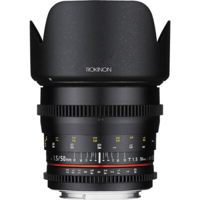 Rokinon 50mm T1.5 AS UMC Cine DS Lens for Micro Four Thirds DS50M-MFT