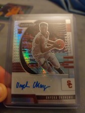 2020-21 Panini Prizm ONYEKA OKONGWU Hyper Silver Prospect AUTO Rookie RC
