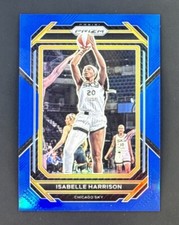 2023 WNBA Prizm Isabelle Harrison Chicago Sky Blue Prizm SP /175 Card #101