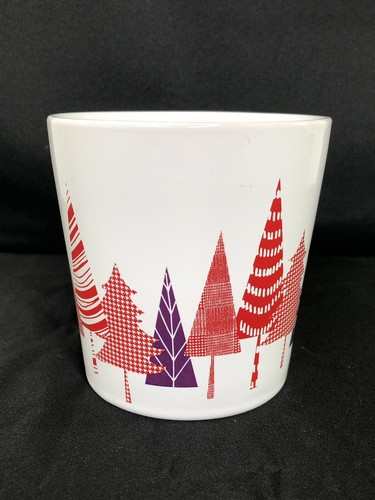 Starbucks Mug Holiday Winter Christmas Tree Mug 2017 Red Purple 14.2 oz EUC - Picture 2 of 6