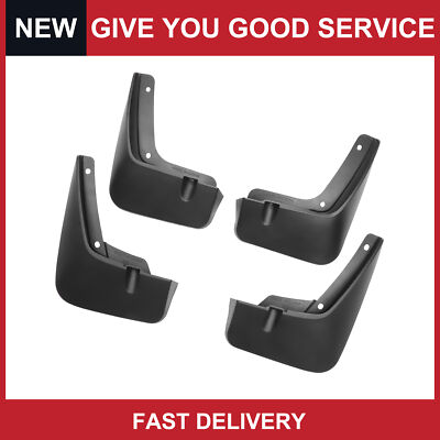 Pack of 4 for Hyundai Palisade 2020-2024 Mudflaps Mud Flap Splash Guard Black