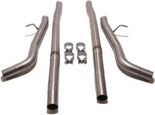 Fox Sportauspuff Edelstahl Vorschalldämpfer Ersatzrohr für Jaguar S-Type R 4,2l