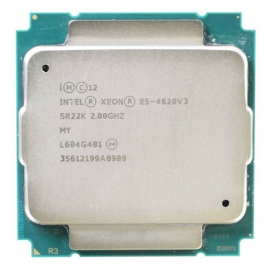 Intel Xeon E5-4620 V3 2.0Hz 10 Core 25MB 105W LGA2011-3 SR22K CPU Processor