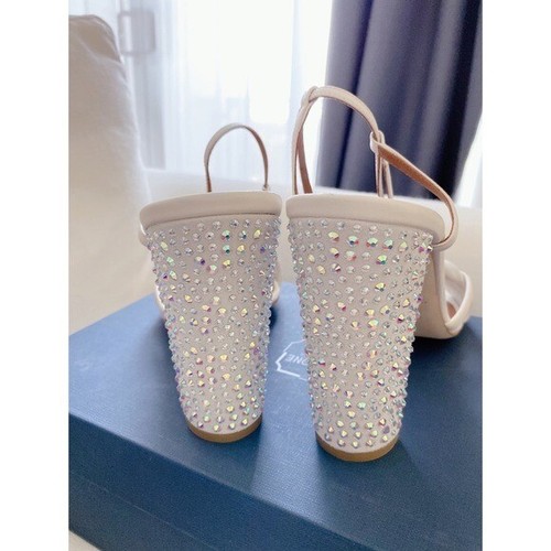 NIB Malone Souliers Womens Tara Crystal 100mm Sandal Size 39.5 Run small - 第 7/11 張圖片