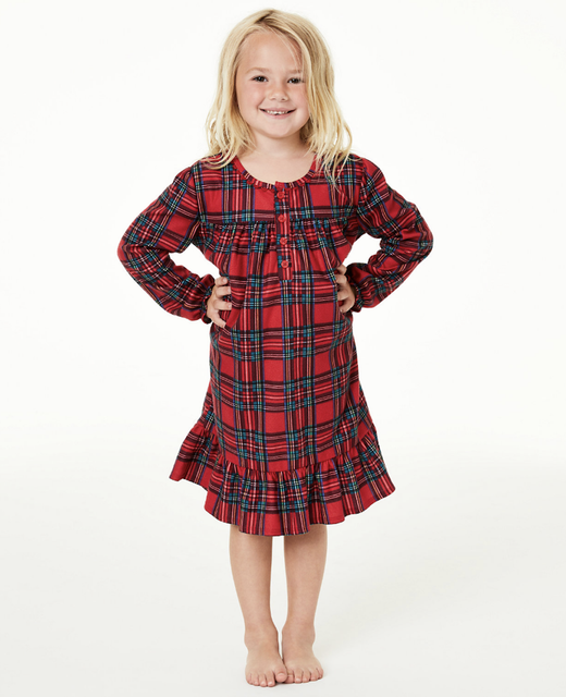 brinkley plaid nightgown