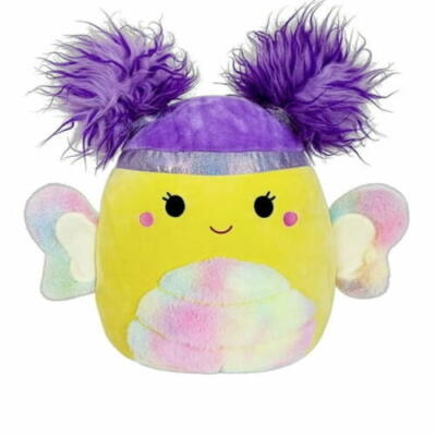 Squishmallows 14''  Yellow Butterfly Squishdoo - Posey  The Stuffed Animal Plush