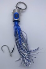 Salt Slayer®  High Speed Stainless Steel Trolling Lure Rattling head Mylar skirt