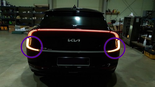 New Genuine OEM Sequential Turn Signals LED Lamp LH RH 2PC For 2022+ Kia EV6 - Afbeelding 1 van 12