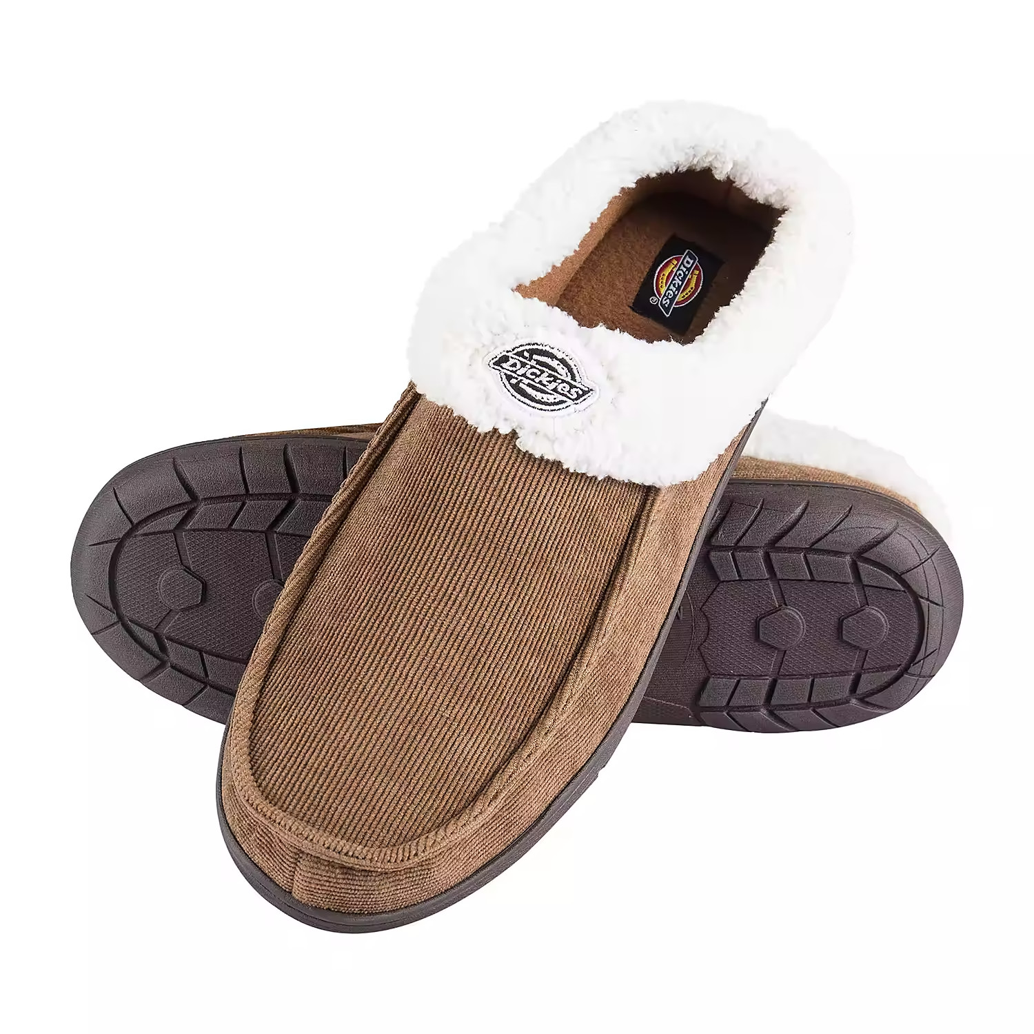 Men&rsquo;s Large (9.5&ndash;10.5) Indoor/outdoor Brown Corduroy Clog