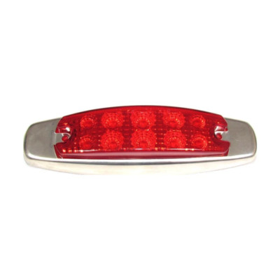 Fortpro Red Clearance/Marker Led Light with 10 Leds and Red Lens | F235136