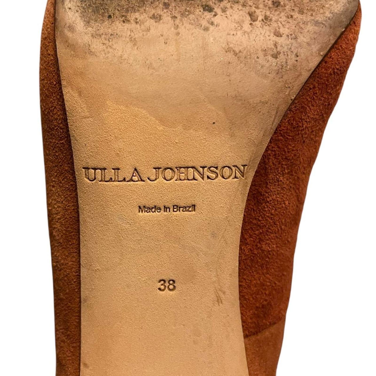 Ulla Johnson Jerri cowhide suede patchwork  knee … - image 7