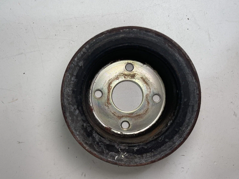 1982-1983 DATSUN 280ZX Fairlady 2,8 L bomba de agua polea OEM Foto 2 de 4