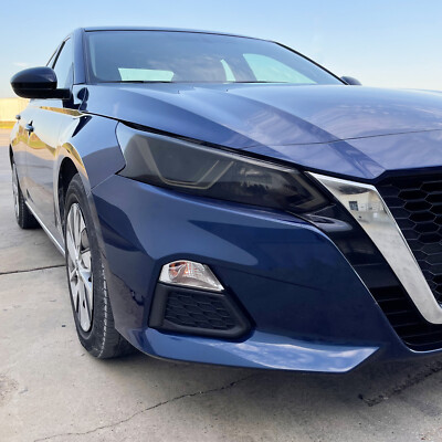 Precut Red Vinyl Tail Light Turn Signal Overlays For 2019-2025 Nissan Altima – MotorSkinz