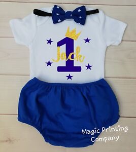 personalised first birthday outfit