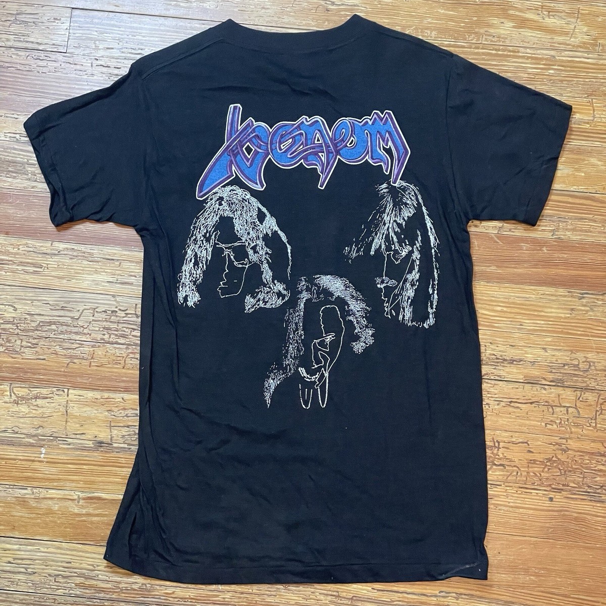 Vintage 80s Venom Shirt Size Medium Black Metal Thrash Punk Vintage 80s Venom Shirt Size Medium Black Metal Thrash Punk