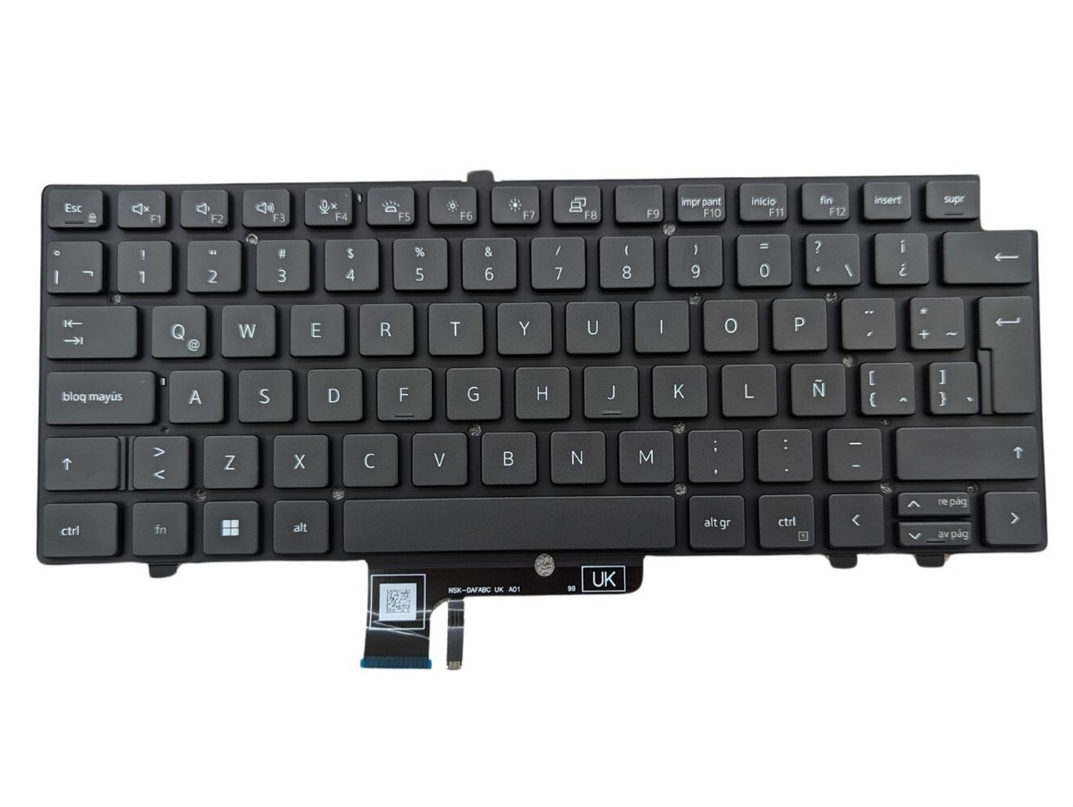 New OEM Dell Latitude 7440 7640 Backlit SPANISH Keyboard - P94FN