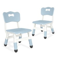 Kids Chair Adjustable Height Children Chairs Suitable for Watery Grey Blue