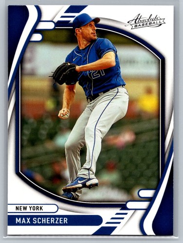 2022 Panini Absolute Max Scherzer #33 card